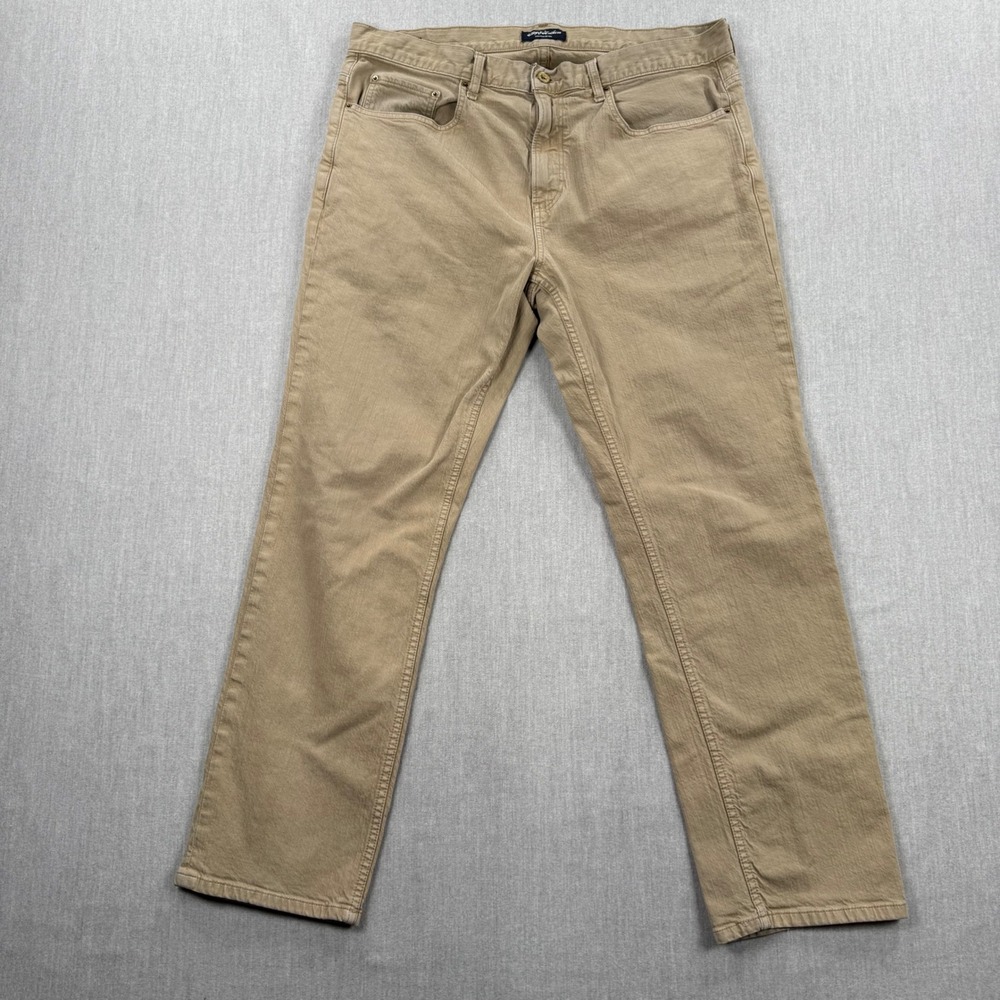 Flag & Anthem Nashville Straight Jeans‎ Mens 36x30 Tan Khaki COREDN056